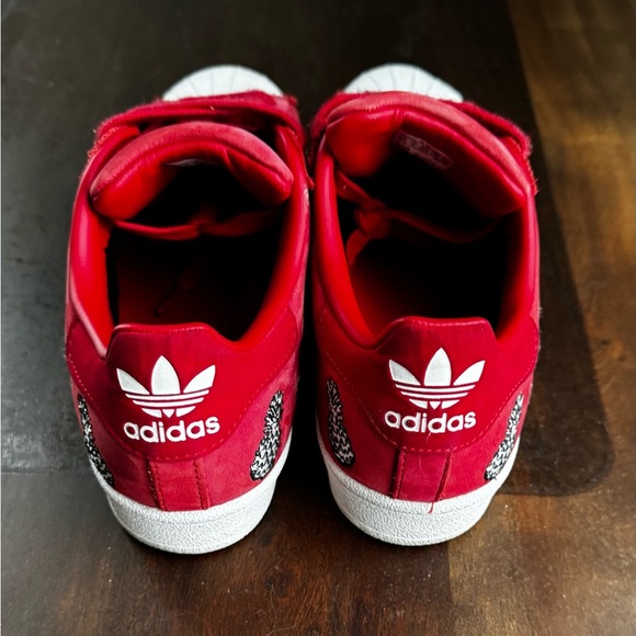 Adidas x Farm Co Red Pineapple Suede Superstar - Picture 4 of 9